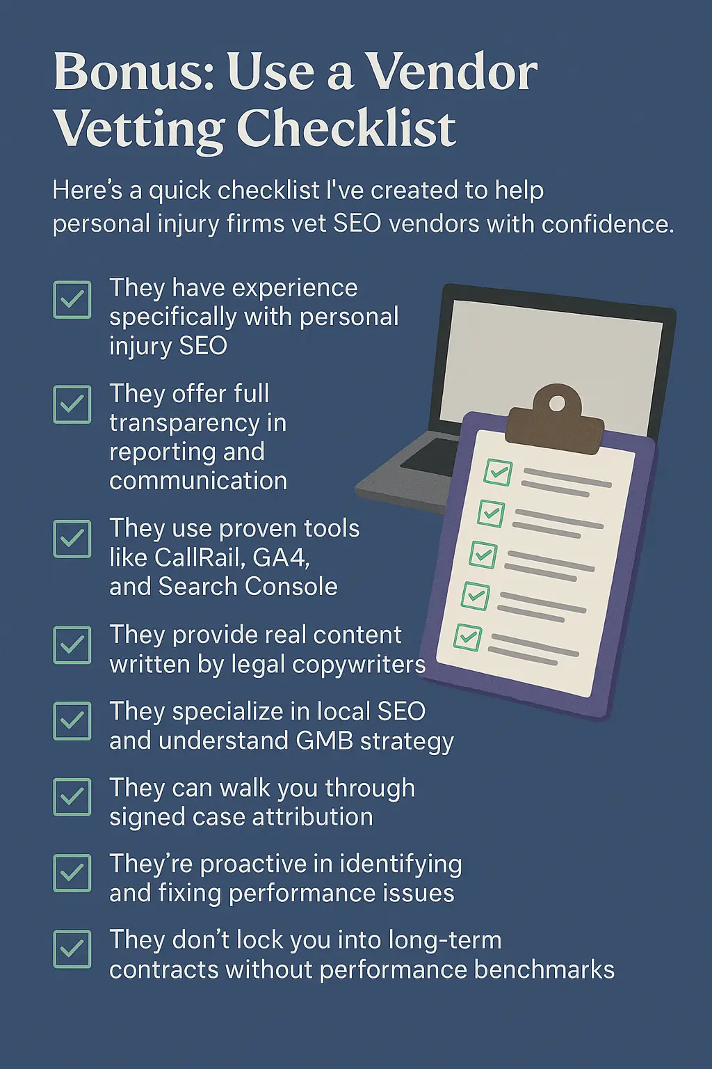 Vendor Vetting Checklist