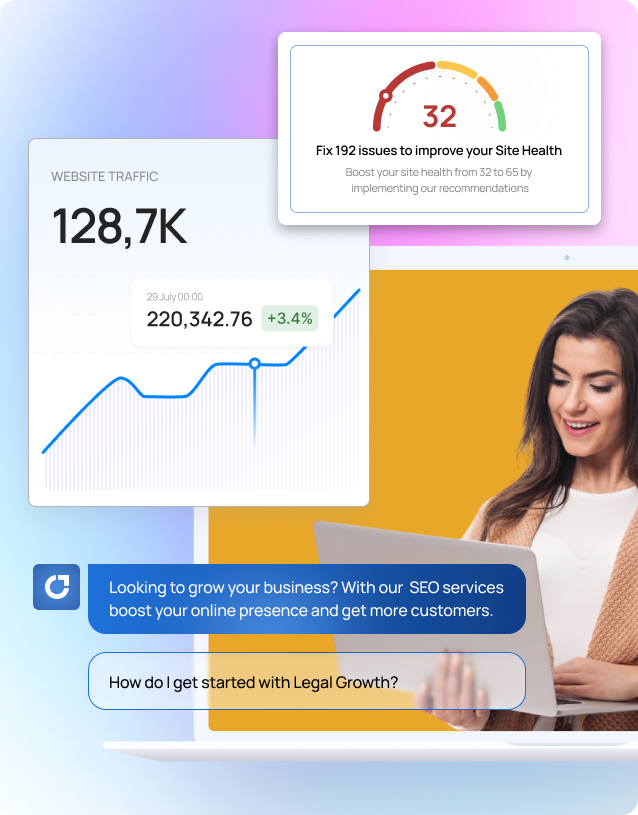 AI-powered SEO for law firms
